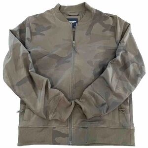 ABERCROMBIE & FITCH TRAVELER BOMBER JACKET OLIVE GREEN MENS SIZE XS A103